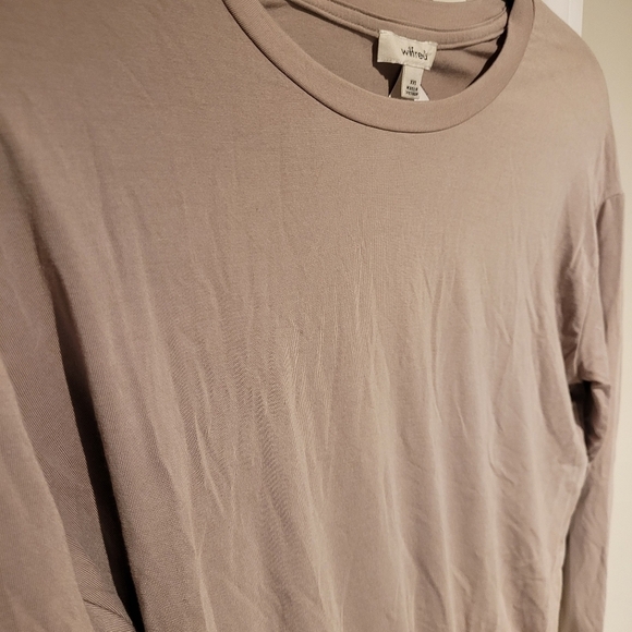 Aritzia Wilfred xxs beige long sleeve blouse - Picture 5 of 9